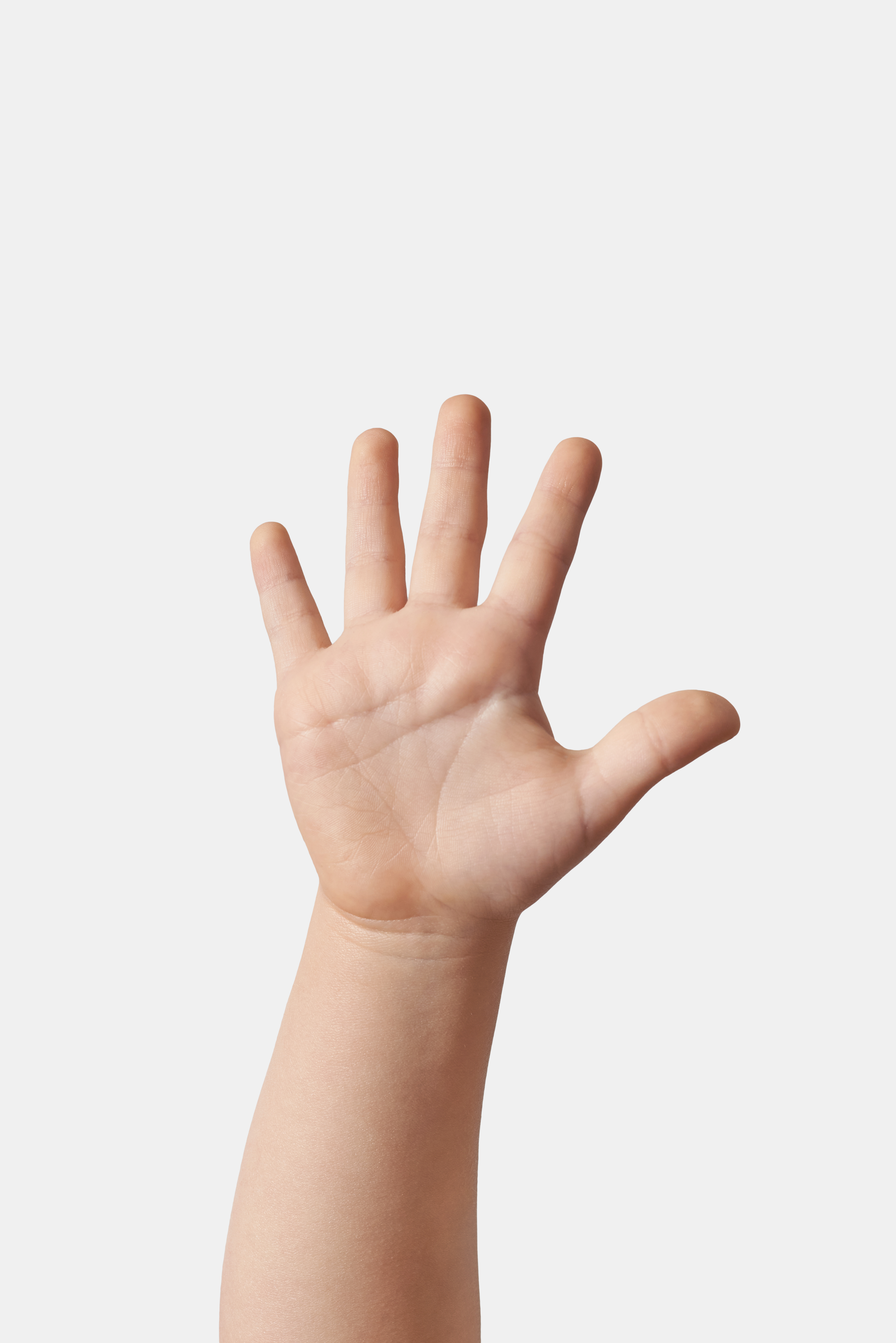 Imagen de la mano de un niño